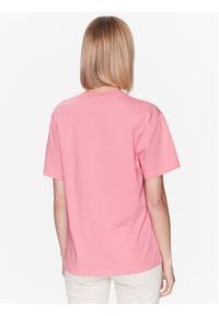 Trussardi Jeans - Trussardi T-Shirt 56T00565 Różowy Regular Fit. Kolor: różowy. Materiał: bawełna