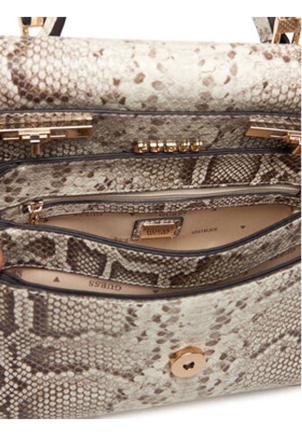 Guess Torebka Melinda HWKG99 33200 Beżowy. Kolor: beżowy. Materiał: skórzane