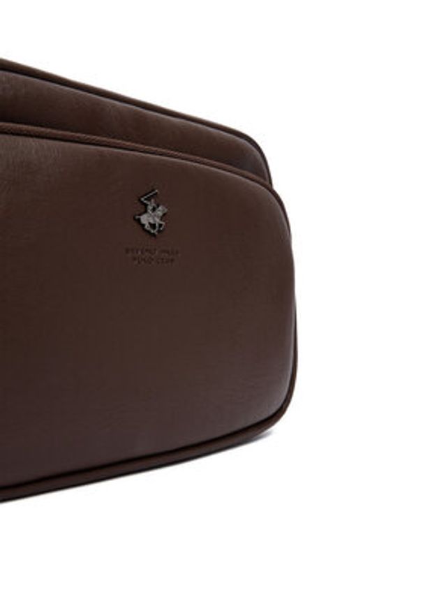 Beverly Hills Polo Club Torebka C-BHPC-L-012-08 Brązowy. Kolor: brązowy. Materiał: materiał