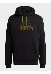 Adidas - adidas Bluza M Fi Wtr HK2159 Czarny Regular Fit. Kolor: czarny. Materiał: syntetyk