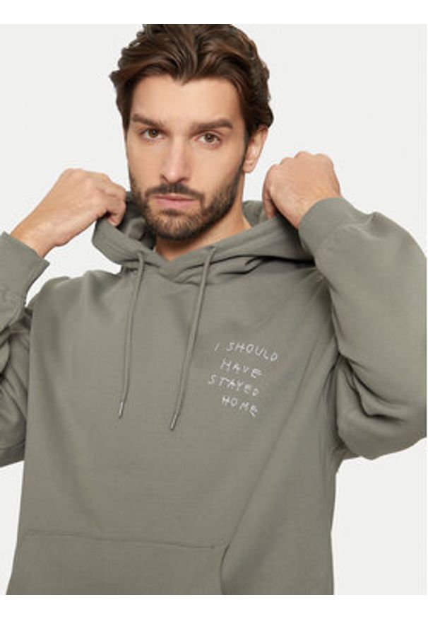 Only & Sons Bluza Aaron 22032544 Szary Oversize. Kolor: szary. Materiał: bawełna