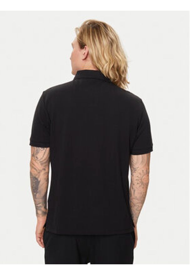 Just Cavalli Polo 76OAGG19 Czarny Regular Fit. Typ kołnierza: polo. Kolor: czarny. Materiał: bawełna