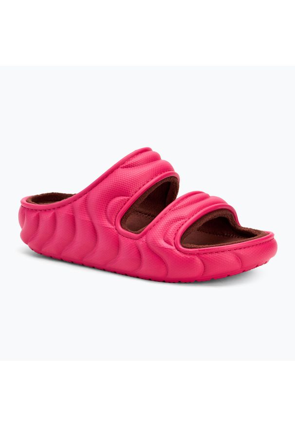 Klapki Crocs Classic Cozzzy Overpuff Sandal. Kolor: różowy