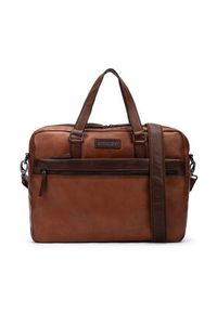 Pikolinos Torba na laptopa Mha-870 Brązowy. Kolor: brązowy. Materiał: skóra #2