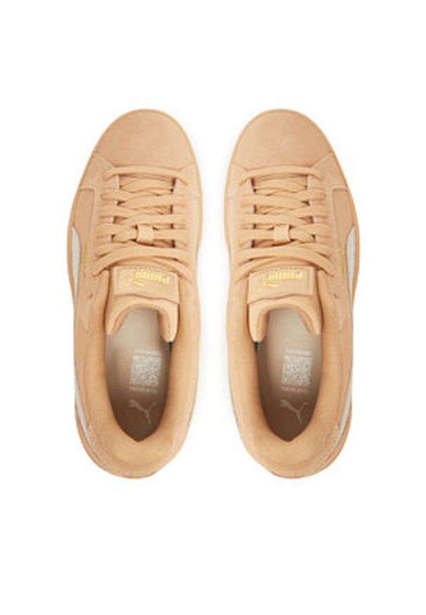 Puma Sneakersy Karmen II 397457 07 Beżowy. Kolor: beżowy. Materiał: zamsz, skóra