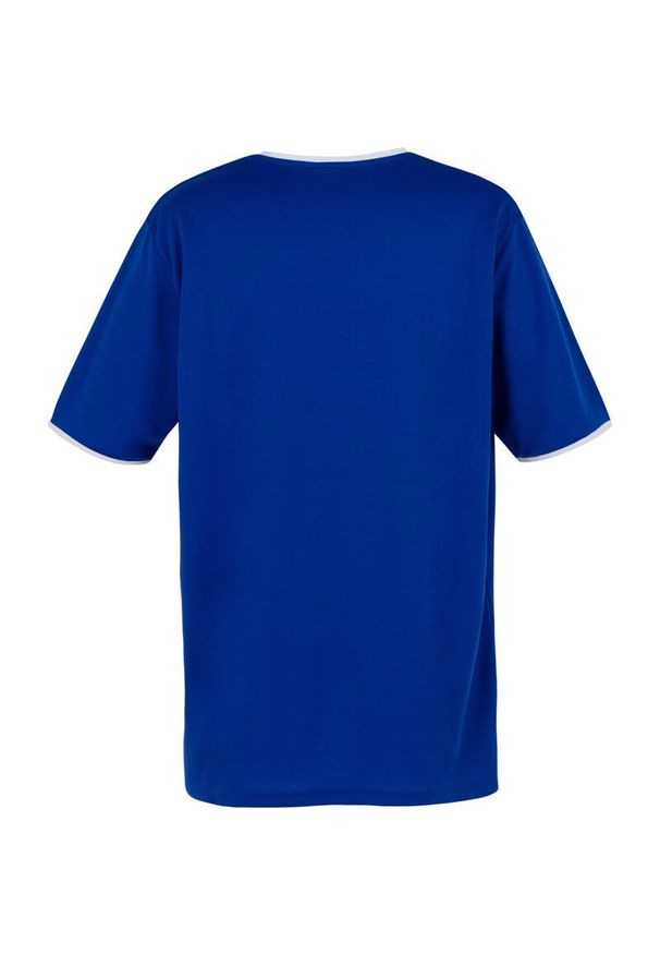 SPALDING - Koszulka dla dzieci Spalding Move shooting. Kolor: wielokolorowy, niebieski, biały. Długość rękawa: krótki rękaw. Długość: krótkie. Sport: koszykówka