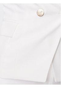 Liu Jo Marynarka CA3044 T2200 Biały Regular Fit. Kolor: biały. Materiał: syntetyk