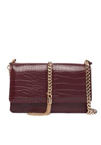 Aldo Torebka Lilitha 14143773 Bordowy. Kolor: czerwony. Materiał: skórzane