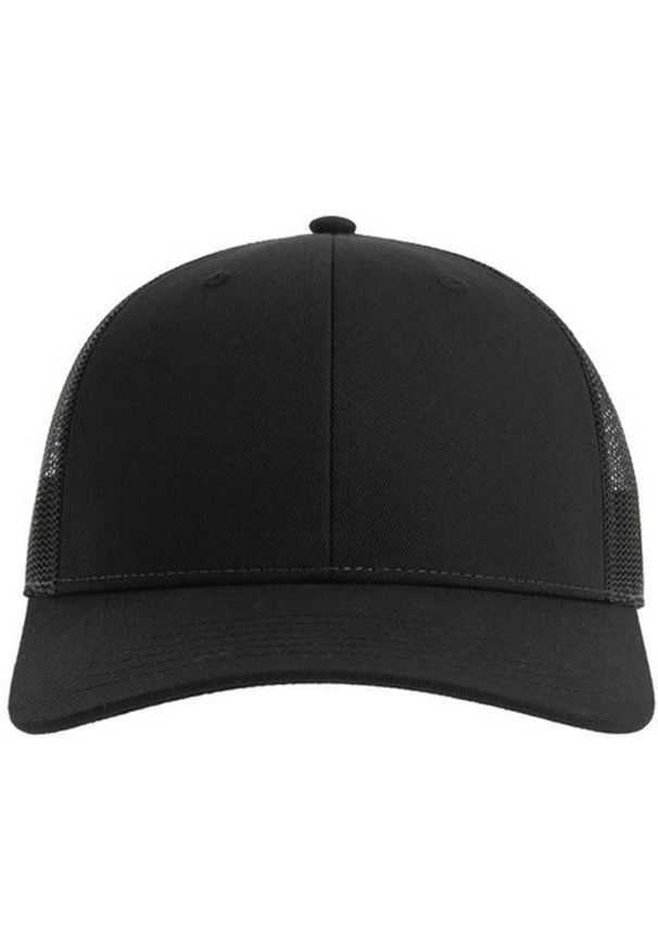 ATLANTIS - Czapka Z Daszkiem Dla Dorosłych Unisex Bryce 5 Panel Trucker Cap. Kolor: czarny