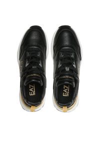 EA7 Emporio Armani Sneakersy X7X007 XK310 K476 Czarny. Kolor: czarny. Materiał: skóra #4