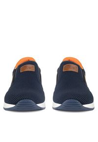 Rieker Sneakersy CEO-B3450-14 Granatowy. Kolor: niebieski. Materiał: materiał #4