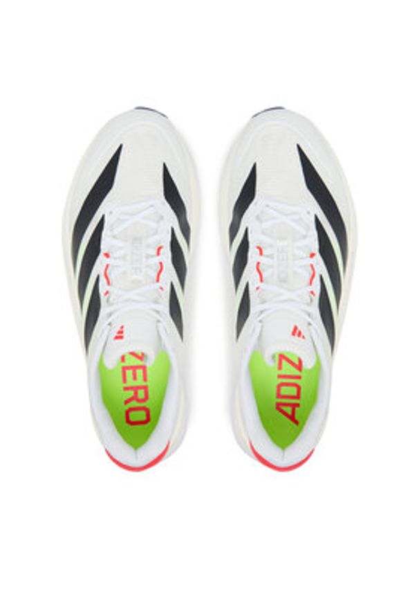Adidas - adidas Buty do biegania adizero Boston 13 JS4932 Biały. Kolor: biały. Materiał: materiał