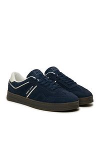 Tommy Jeans Sneakersy The Greenwich Suede EM0EM01516 Granatowy. Kolor: niebieski. Materiał: skóra, zamsz