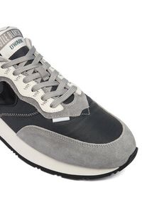 Voile Blanche Sneakersy Owark Easy Man 2018758-12 Szary. Kolor: szary. Materiał: zamsz, skóra