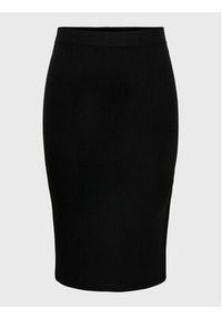only - ONLY Spódnica ołówkowa 15233600 Czarny Slim Fit. Kolor: czarny. Materiał: syntetyk #4