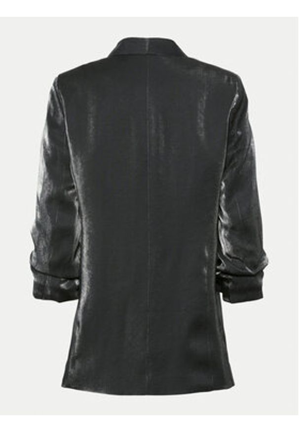 Pieces Marynarka Bosella 17153010 Czarny Regular Fit. Kolor: czarny. Materiał: wiskoza