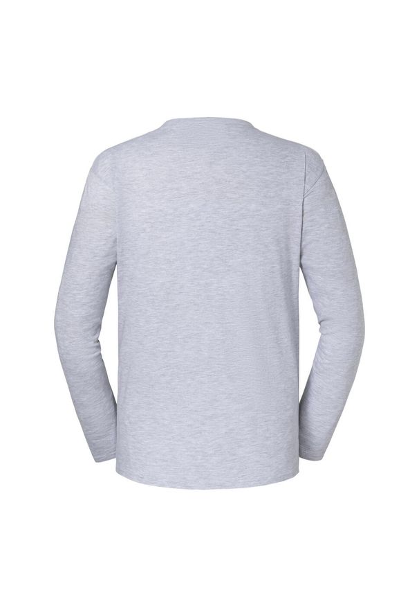 FRUIT OF THE LOOM - Koszulka Z Długim Rękawem Dla Dorosłych Unisex Iconic Heather. Kolor: szary. Długość rękawa: długi rękaw. Długość: długie