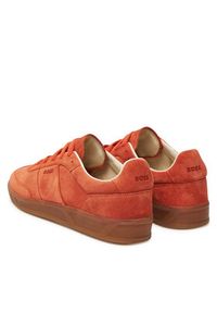 BOSS Sneakersy Brenta 50536645 Pomarańczowy. Kolor: pomarańczowy. Materiał: zamsz, skóra #4
