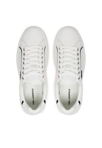 Karl Lagerfeld - KARL LAGERFELD Sneakersy KL54020 Biały. Kolor: biały. Materiał: skóra #6