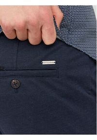 Jack & Jones - Jack&Jones Chinosy Marco 12237523 Granatowy Slim Fit. Kolor: niebieski. Materiał: syntetyk #3