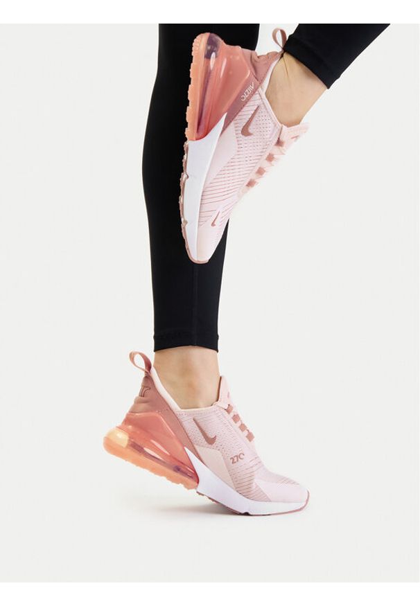Nike Sneakersy Nike Air Max 270 HJ3222 600 Różowy jasny. Kolor: różowy. Materiał: materiał. Model: Nike Air Max