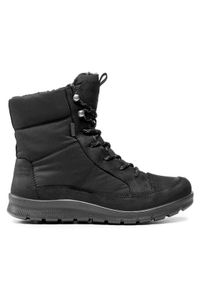 ecco - ECCO Śniegowce Babett Boot GORE-TEX 215553 51052 Czarny. Kolor: czarny. Materiał: materiał #1