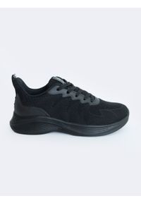 Big-Star - Sneakersy męskie czarne NN174139 906. Okazja: na co dzień. Kolor: czarny. Materiał: materiał, skóra. Sezon: lato #1
