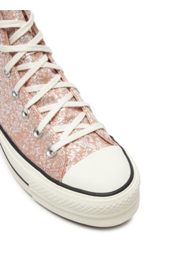 Converse Trampki Chuck Taylor All Star Lift Platform Hi A09422C Różowy. Kolor: różowy. Materiał: materiał. Obcas: na platformie