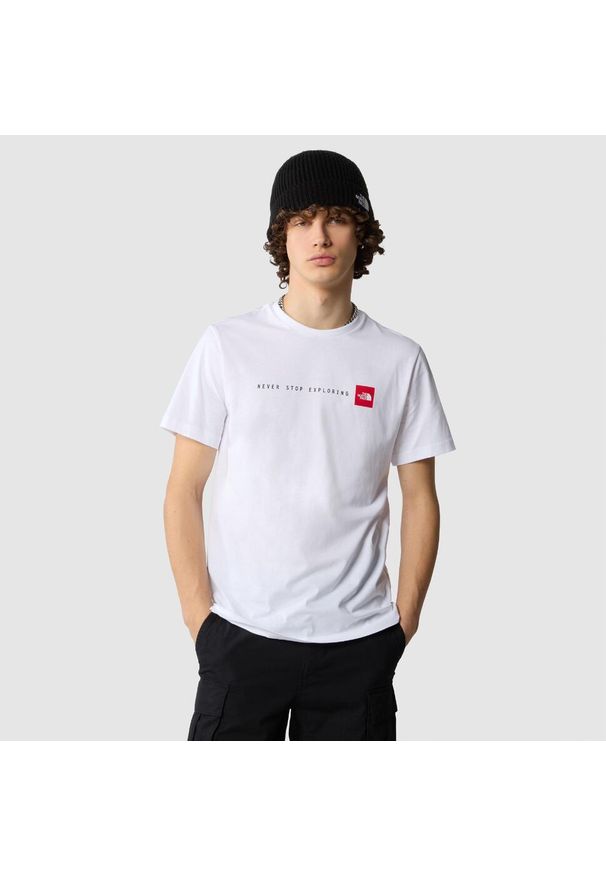 The North Face Koszulka S/S Never Stop Exploring Nf0A87Nsfn4. Kolor: biały. Długość rękawa: krótki rękaw. Długość: krótkie. Sport: turystyka piesza