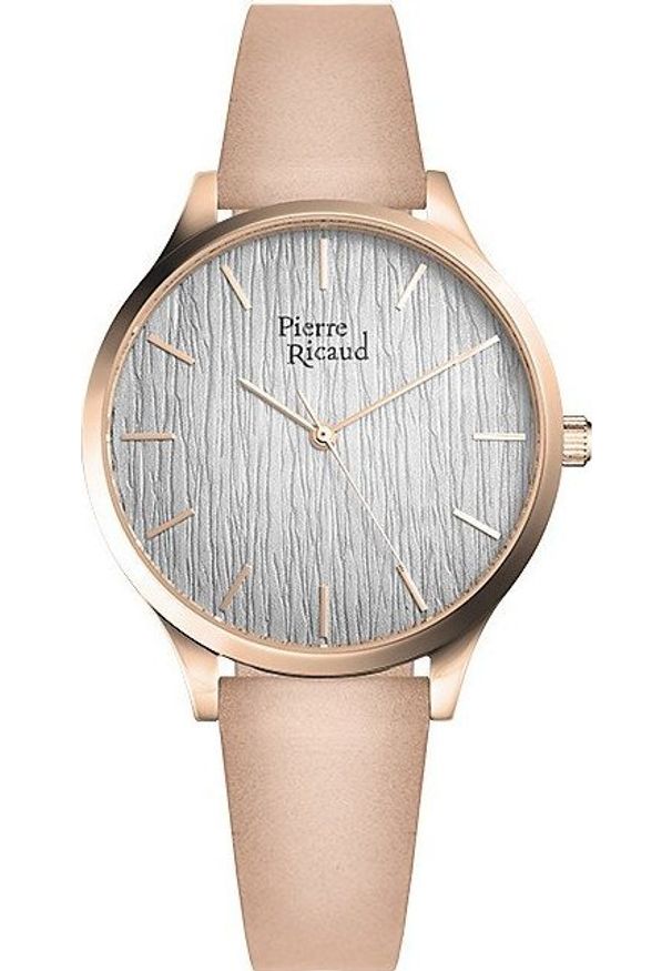 Zegarek Pierre Ricaud Zegarek damski Pierre Ricaud P22081.96R7Q różowy. Kolor: różowy