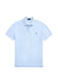 Polo Ralph Lauren Polo 710536856475 Granatowy Regular Fit. Typ kołnierza: polo. Kolor: niebieski. Materiał: bawełna #6