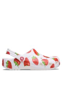 Crocs Klapki Classic Fresh Fruits Clog 211008 Biały. Kolor: biały