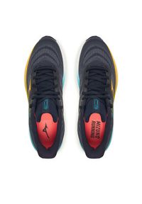 Mizuno Buty do biegania Wave Sky 9 J1GC2502 Czarny. Kolor: czarny. Materiał: materiał. Model: Mizuno Wave #5
