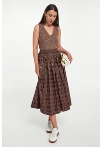 Weekend Max Mara - Top damski z cekinami Acaici WEEKEND MAX MARA #4