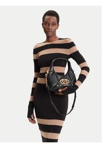 Love Moschino - LOVE MOSCHINO Torebka JC4039PP1NLC0000 Czarny. Kolor: czarny. Materiał: skórzane #5