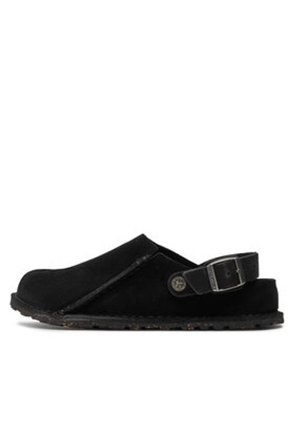 Birkenstock Sandały Lutry 1025356 Czarny. Kolor: czarny. Materiał: skóra