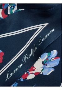 Lauren Ralph Lauren - LAUREN RALPH LAUREN Chusta 454P14494001 Granatowy. Kolor: niebieski. Materiał: jedwab #3