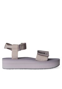 The North Face Sandały SKEENA PLATFORM MOONSTONE Szary. Kolor: szary. Materiał: materiał. Obcas: na platformie #1