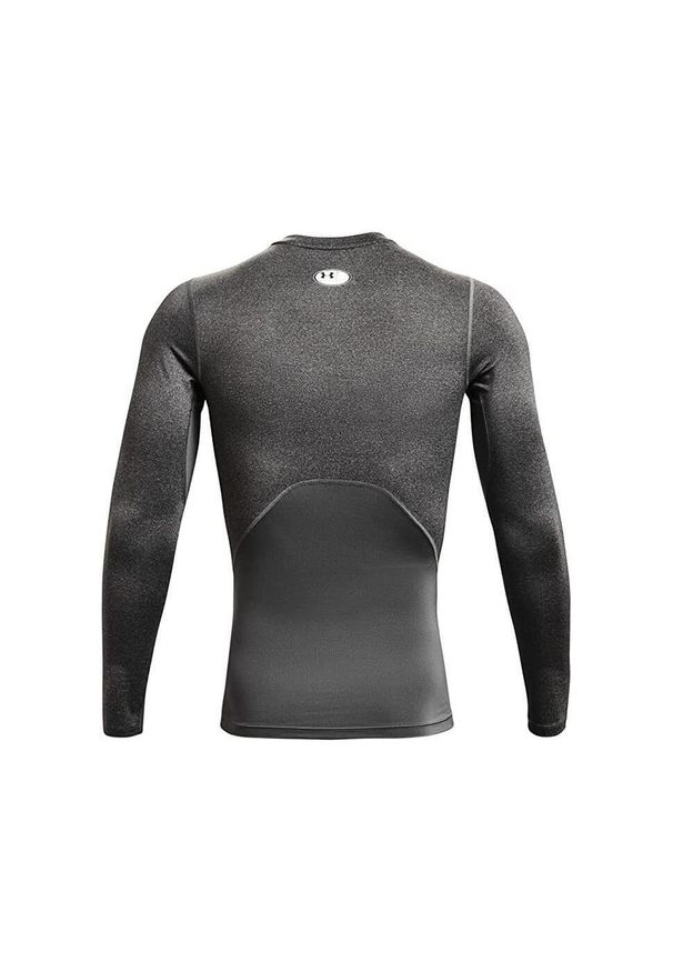 Bluza Under Armour Heatgear Compression Longsleeve, Mężczyźni. Kolor: szary. Materiał: poliester, materiał. Długość rękawa: długi rękaw