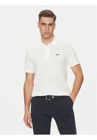 Lacoste Polo PH9851 Biały Classic Fit. Typ kołnierza: polo. Kolor: biały. Materiał: bawełna