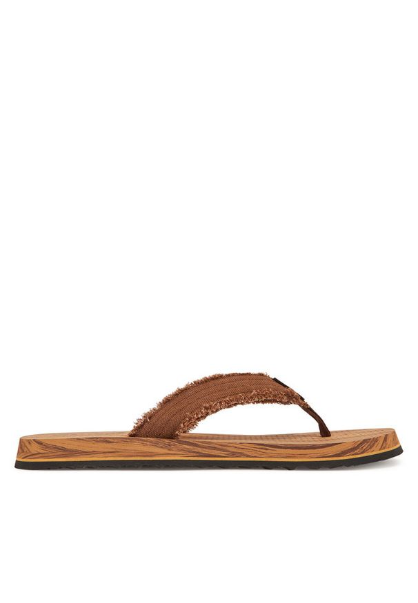 skechers - Japonki Skechers. Kolor: brązowy