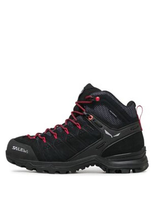 Salewa Trekkingi Ws Alp Mate Mid Wp 61385-0998 Czarny. Kolor: czarny. Materiał: zamsz, skóra