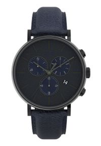 Timex Zegarek męski kolor czarny. Kolor: czarny. Materiał: materiał, skóra
