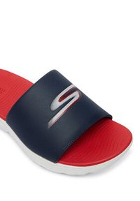 skechers - Skechers Klapki Go Consistent Slippers 2.0 229269/NVRD Granatowy. Kolor: niebieski. Materiał: skóra #2