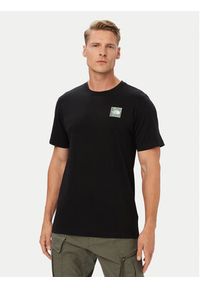The North Face T-Shirt Monte Reg Ss NF0A8JAV Czarny Regular Fit. Kolor: czarny. Materiał: bawełna #4