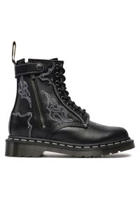 Dr. Martens Glany 1460 Gothic Americana 31624001 Czarny. Kolor: czarny. Materiał: skóra