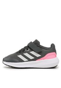 Adidas - adidas Sneakersy Runfalcon 3.0 Sport Running Elastic Lace Top Strap Shoes HP5873 Szary. Kolor: szary. Materiał: materiał. Sport: bieganie