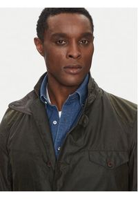Barbour Kurtka przejściowa Beacon MWX0007OL71 Brązowy Slim Fit. Kolor: brązowy. Materiał: bawełna #8