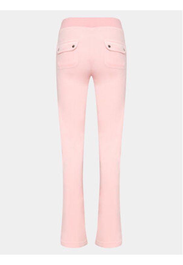 Juicy Couture Spodnie dresowe Del Ray JCAP180 Różowy Regular Fit. Kolor: różowy. Materiał: syntetyk, dresówka