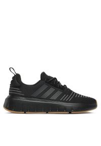 Adidas - adidas Buty Swift Run Shoes Kids IG7292 Czarny. Kolor: czarny. Materiał: materiał. Sport: bieganie